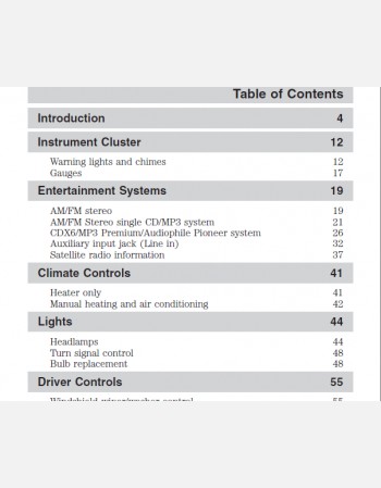 ford ranger 2010 owners manual
